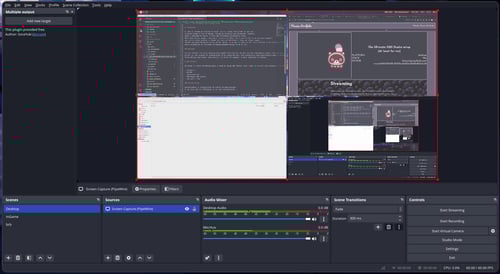 obs desktop view